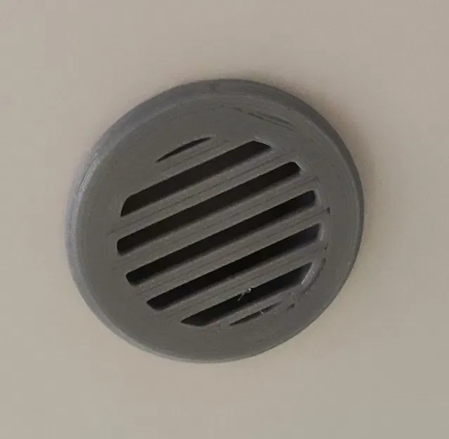 Nắp đậy lỗ thông gió 25mm in 3D tiện lợi cho nội thất - Image 1