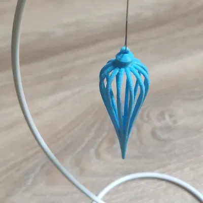 Đồ trang trí cây thông Noel in 3D xinh xắn - Cao 80mm