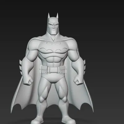 Mô hình 3D Batman cơ bắp siêu ngầu (Batman on steroids)