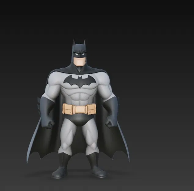 Mô hình 3D Batman cơ bắp siêu ngầu (Batman on steroids) - Image 3