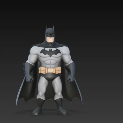 Mô hình 3D Batman cơ bắp siêu ngầu (Batman on steroids)
