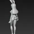 Mô hình 3D Sexy Bunny Girl - Tượng nhân vật cosplay quyến rũ - Thumbnail 2