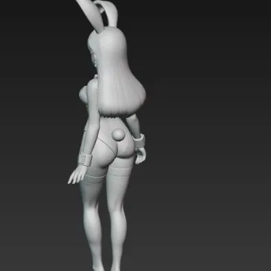 Mô hình 3D Sexy Bunny Girl - Tượng nhân vật cosplay quyến rũ