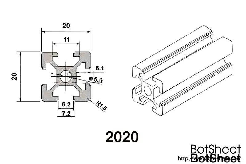 Máy in 3D Delta Decem sử dụng nhôm 2020 và ray trượt MGN9/12H - Image 8