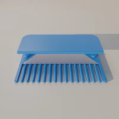 Lược cắt tóc tích hợp lưỡi dao cạo