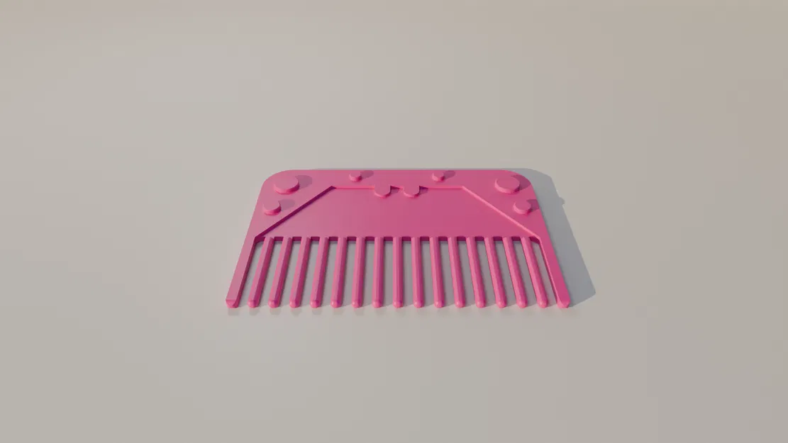 Lược cắt tóc tích hợp lưỡi dao cạo - Image 3