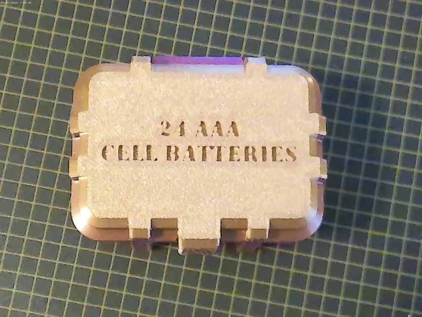 Bản Remix Hộp Đựng Pin AAA Thông Số Tùy Chỉnh (Rugged Box) - Image 1