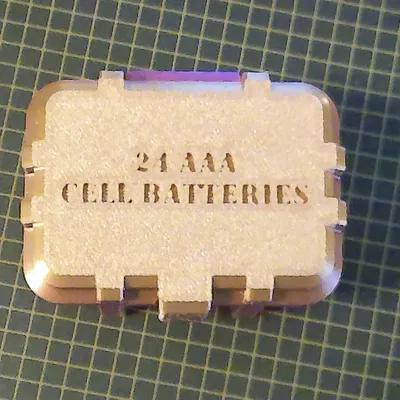 Bản Remix Hộp Đựng Pin AAA Thông Số Tùy Chỉnh (Rugged Box)