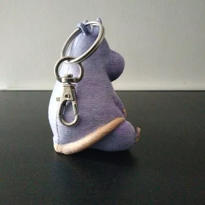 Mô hình móc khóa Bo Mouse từ Spirited Away (Studio Ghibli) - In 3D cực dễ