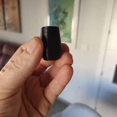 Đế trượt chân ghế hình cầu | Nút bọc chân ghế dạng bi (Parametric)