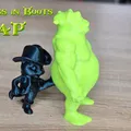 Nắp đậy tuýp kem đánh răng Puss in Boots độc đáo cho fan Shrek - Thumbnail 1