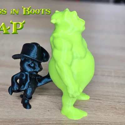 Nắp đậy tuýp kem đánh răng Puss in Boots độc đáo cho fan Shrek