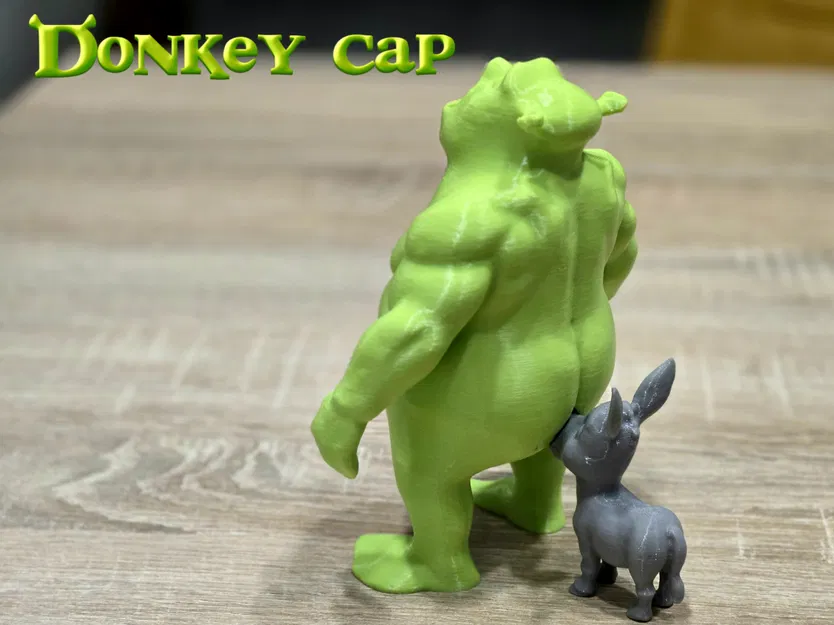 Nắp đậy kem đánh răng hình chú lừa Donkey vui nhộn cho Shrek - Image 1