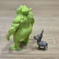 Nắp đậy kem đánh răng hình chú lừa Donkey vui nhộn cho Shrek - Thumbnail 5