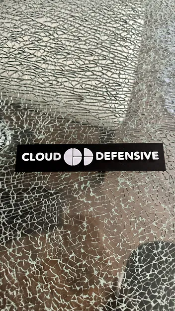 Logo Cloud Defensive in 3D - Image 1