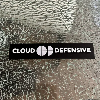Logo Cloud Defensive in 3D