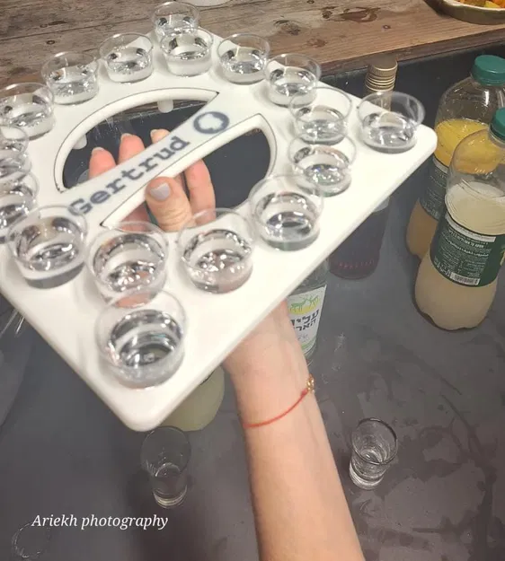 Khay phục vụ rượu shot chuyên nghiệp (Shot Tray for Bar) in 3D - Image 1