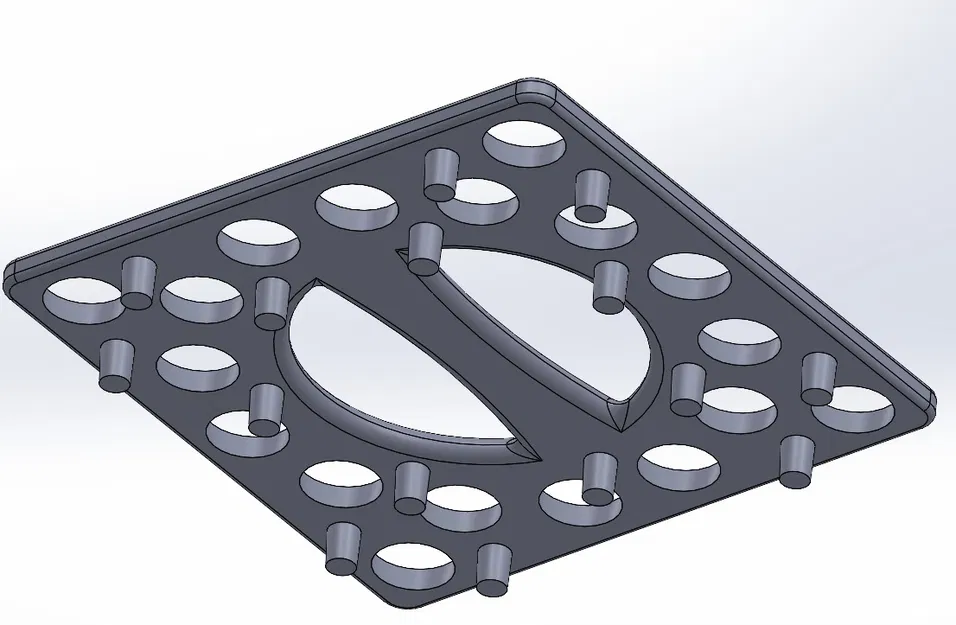 Khay phục vụ rượu shot chuyên nghiệp (Shot Tray for Bar) in 3D - Image 3