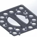 Khay phục vụ rượu shot chuyên nghiệp (Shot Tray for Bar) in 3D - Thumbnail 3