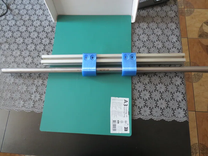 Khối Gối Đỡ Bạc Đạn Tuyến Tính Cho Trục 20mm (Tương thích Rexroth) - Image 2