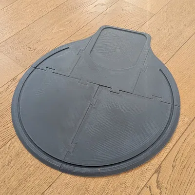 Đế bảo vệ sàn nhà cho robot Roborock S7 S6 S5Max (tự in 3D)