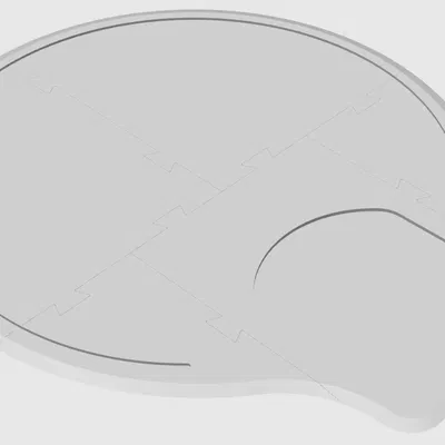 Đế bảo vệ sàn nhà cho robot Roborock S7 S6 S5Max (tự in 3D)