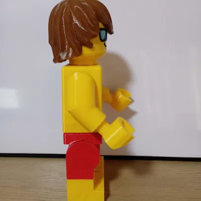 Mô hình Surfer Guy Giant Minifig phong cách Lego ấn tượng