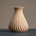 Bình Hoa Gân Xoắn Ốc (Spiral Ribbed-Vase) - Thumbnail 1