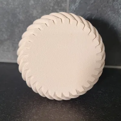 Bình Hoa Gân Xoắn Ốc (Spiral Ribbed-Vase)