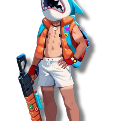 Mô hình 3D nhân vật Doc từ game Bullet Echo