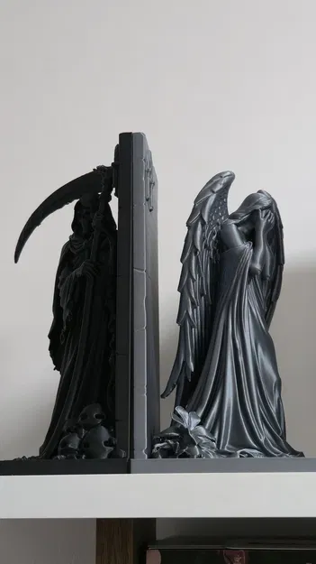 Chặn sách Thiên thần Gothic (Bên phải) - Image 11