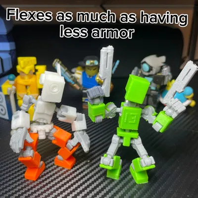 Bộ phận chân linh hoạt cải tiến cho mô hình Mini 13 (Extra Flexible Leg)