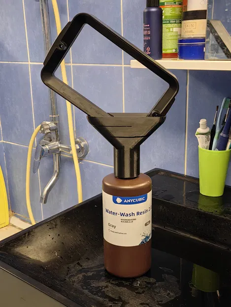 YARF – Phễu lọc nhựa resin thông minh và giá đỡ khay in - Image 1