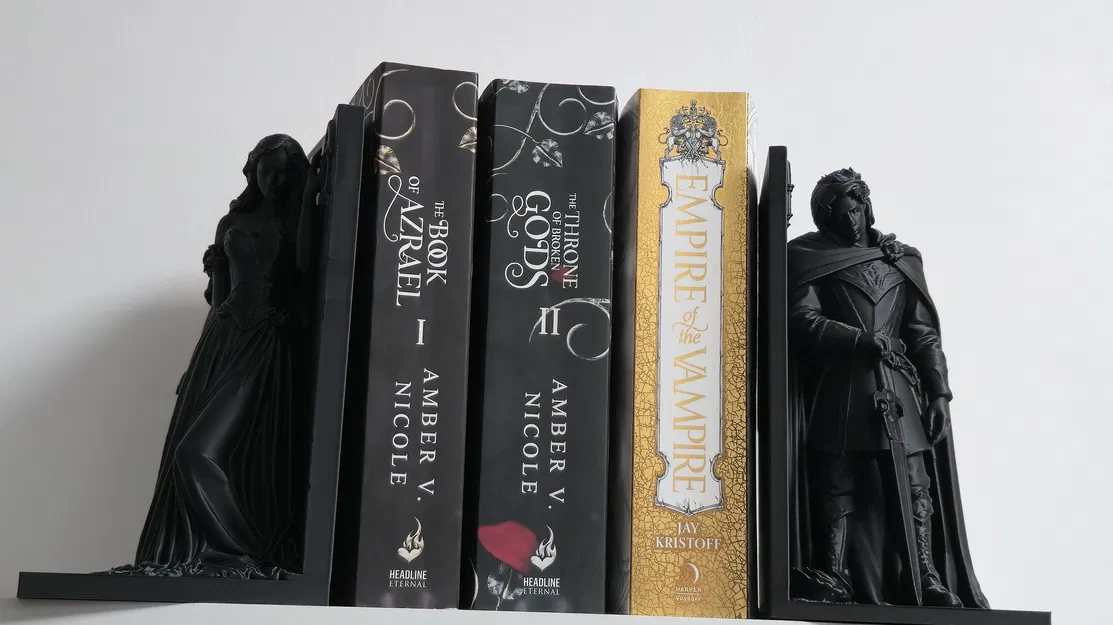 Chặn sách Cô dâu Gothic – Giá đỡ sách bên phải - Image 8