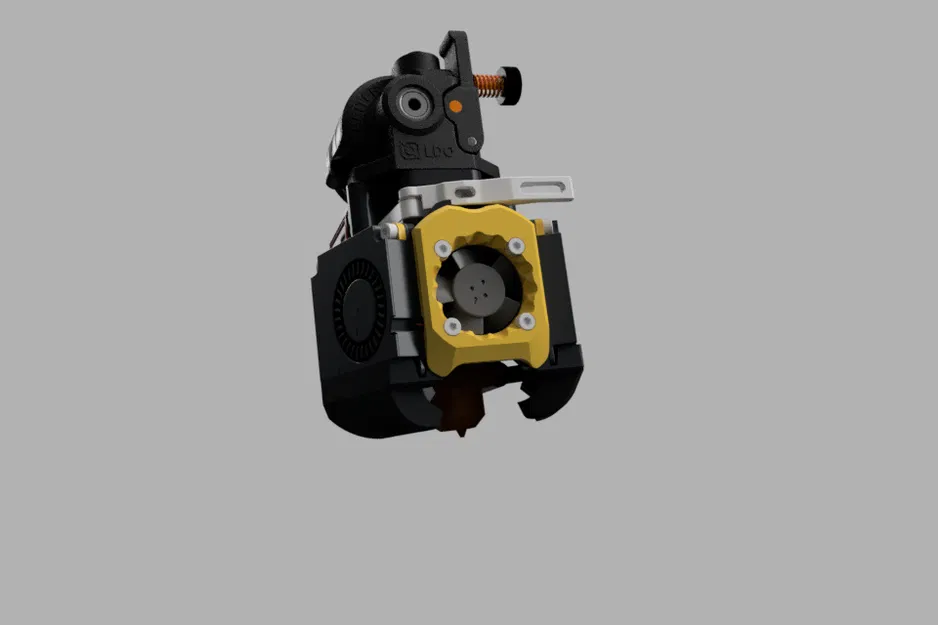 Đầu in Xol kèm dao cắt dây nhựa Mellow cho hotend Bambulab A1/H2 - Image 1