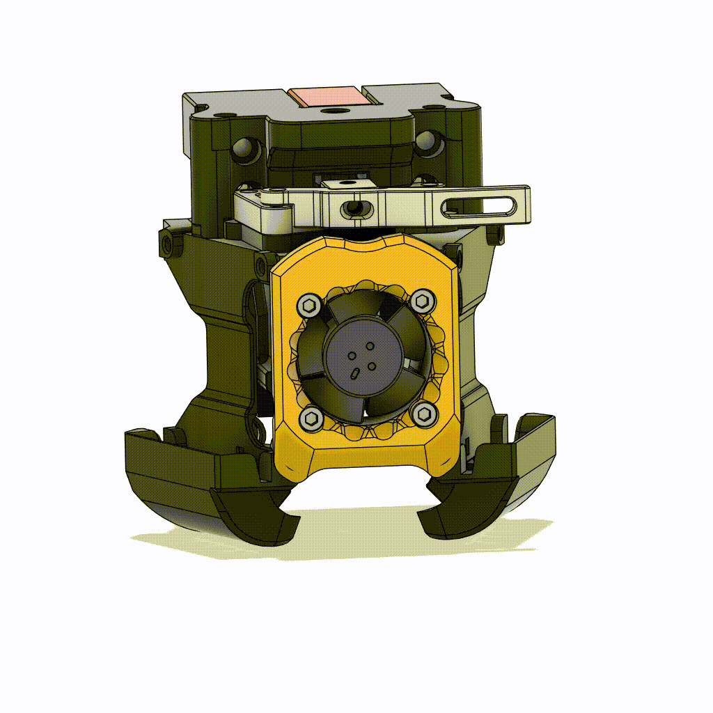 Đầu in Xol kèm dao cắt dây nhựa Mellow cho hotend Bambulab A1/H2 - Image 2