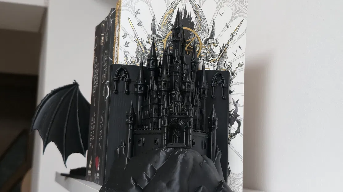 Chặn Sách Lâu Đài Gothic Giả Tưởng - Giá Đỡ Sách - Image 7