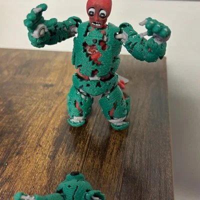 Mô hình Springtrap Dummy 13 FNAF 3 cử động linh hoạt