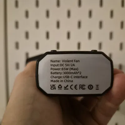 Giá đỡ quạt thổi bụi Turbo cho bảng treo SKÅDIS