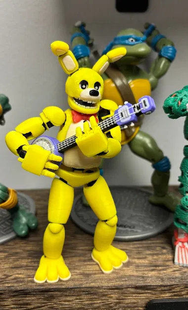 Mô hình SpringBonnie Dummy 13 - Figure FNAF linh hoạt cho người sưu tầm - Image 2