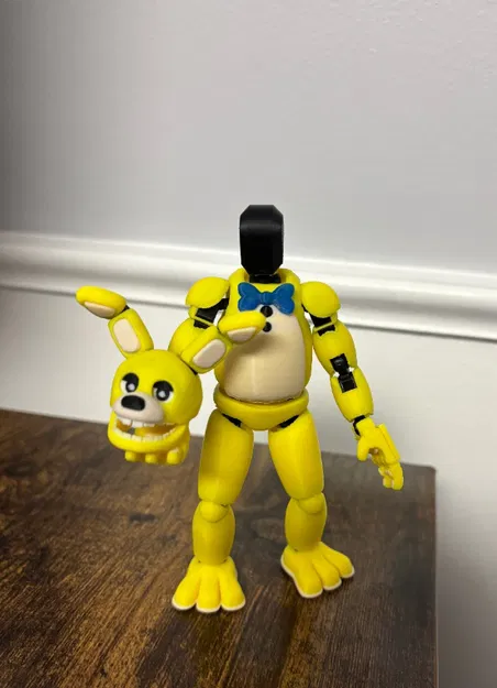 Mô hình SpringBonnie Dummy 13 - Figure FNAF linh hoạt cho người sưu tầm - Image 3
