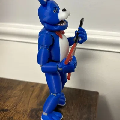 Mô hình hành động Bonnie Dummy 13 (FNAF) in 3D siêu linh hoạt