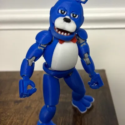 Mô hình hành động Bonnie Dummy 13 (FNAF) in 3D siêu linh hoạt