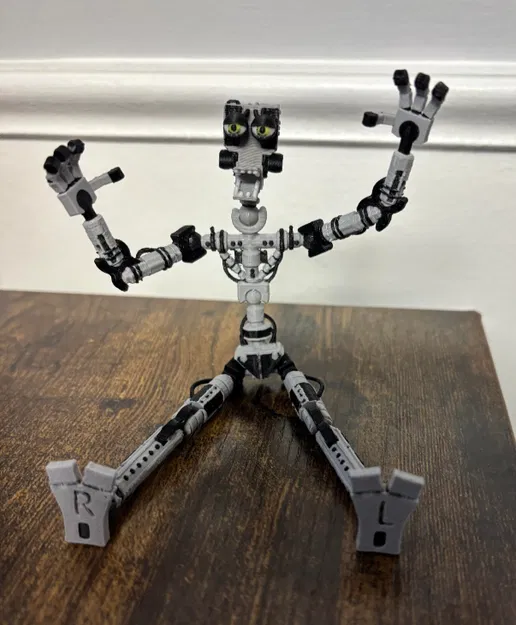 Mô hình Endo 01 Dummy 13 linh hoạt - Phụ kiện FNAF in 3D độc đáo - Image 2