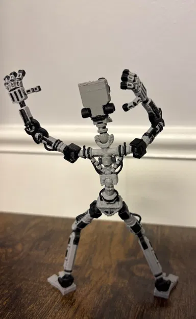 Mô hình Endo 01 Dummy 13 linh hoạt - Phụ kiện FNAF in 3D độc đáo - Image 3