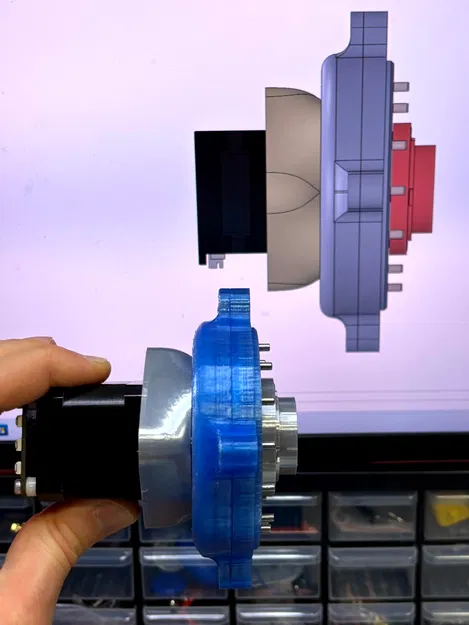 Bộ truyền động Cycloidal in 3D (13:1) - Image 3