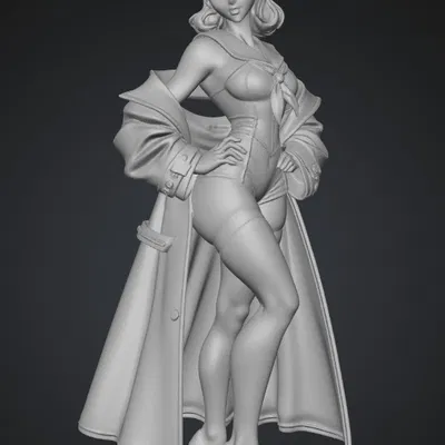 Mô hình 3D Sailor Siren: Nhân vật nữ thủy thủ đầy cuốn hút