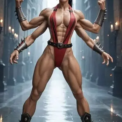 Mô hình 3D Nữ Chiến Binh Bốn Tay đầy uy lực cho game thủ