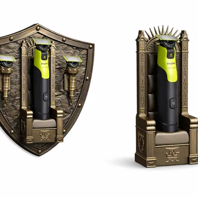 Philips OneBlade – Giá treo tường & Đế để bàn KCD2 Shield Throne