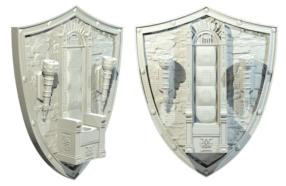 Philips OneBlade – Giá treo tường & Đế để bàn KCD2 Shield Throne - Image 5